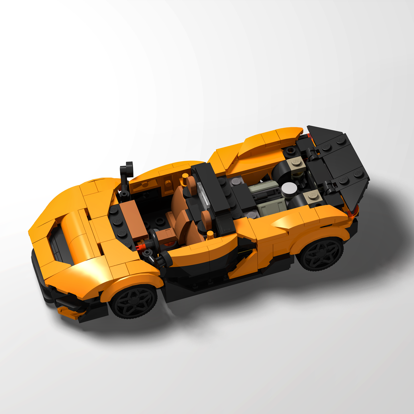 McLaren W1  instructions 1/28 scale