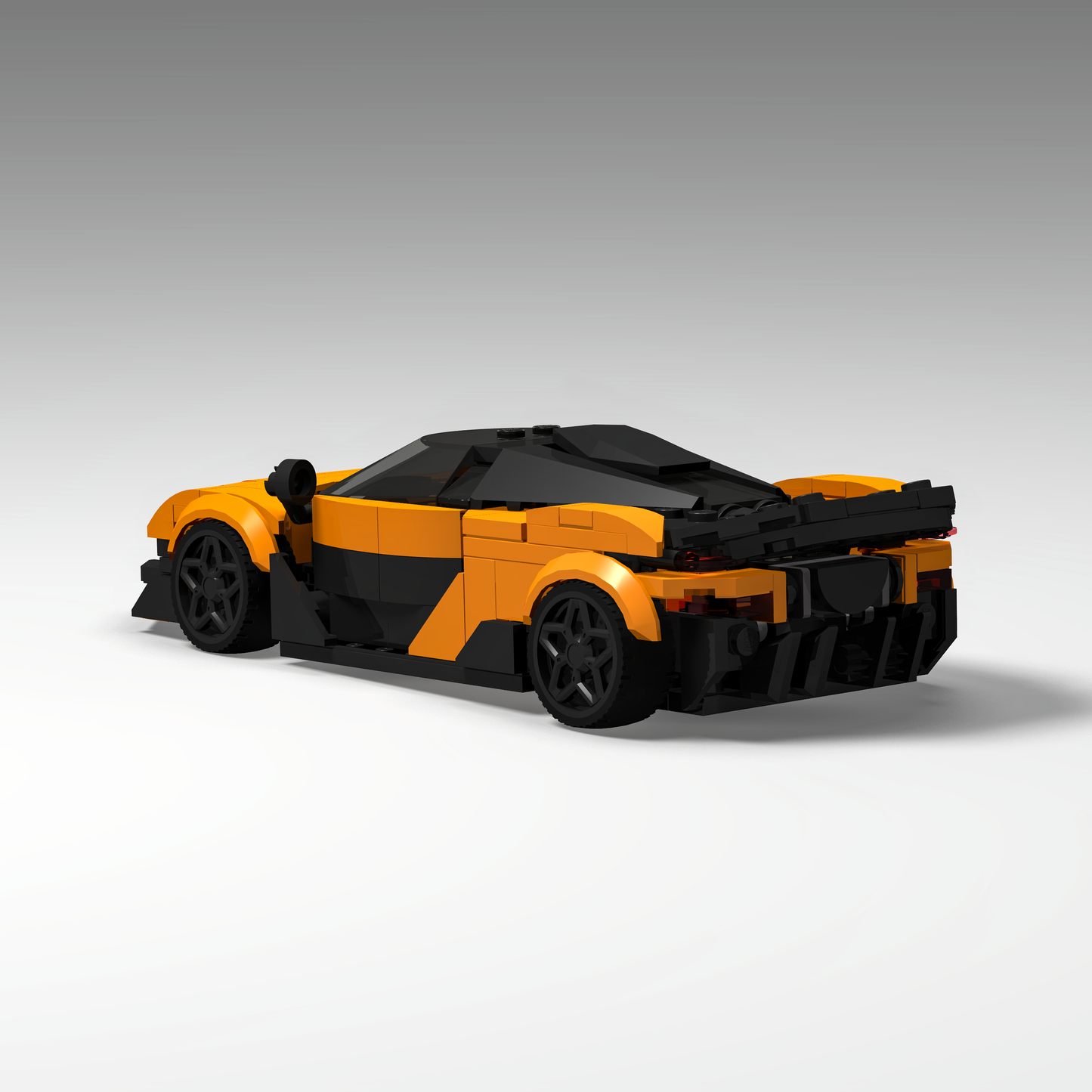 McLaren W1  instructions 1/28 scale