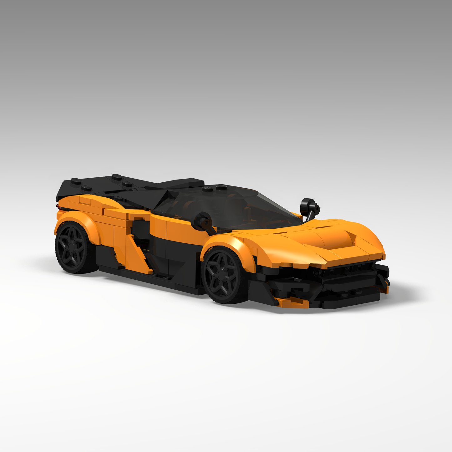 McLaren W1  instructions 1/28 scale