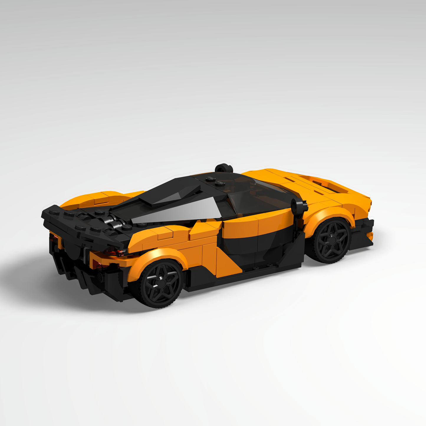 McLaren W1  instructions 1/28 scale