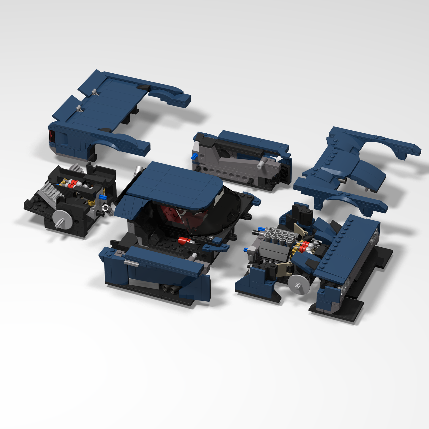 Lincoln Continental ARRC instructions 1/15 scale